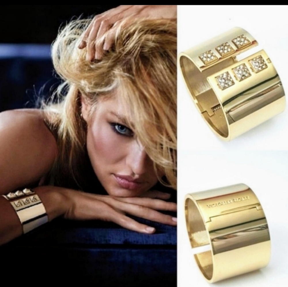 🆕 Victoria's Secret Gold Cuff Bracelet
